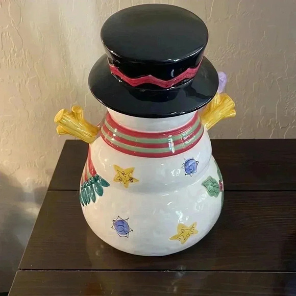Vintage “The Sweet Shoppe Christmas” by Sango Cookie Jar ~Mint~ - Picture 2 of 3